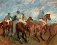 Degas, Edgar - Jockeys